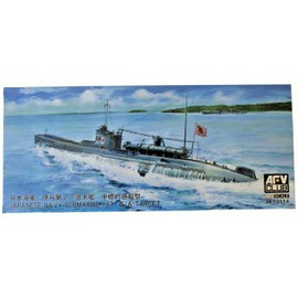 Unbekannt AFV Club AFVSE73514 – Model Kit Japanese Navy Submarine I W/Target