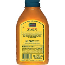 Local Hive New England Raw Unfiltered Honey 32oz. 100% US honey sourced from American bees and beekeepers.