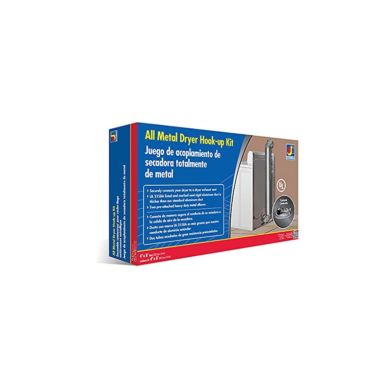 Dundas Jafine MFX48ULMK 4" X 8' All Metal UL Dryer