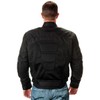 Xelement CF380 Black Tri-Tex Mesh Motorcycle Sport Jacket For Men