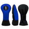 Golf Club Headcovers Simple Design Mesh + PU Headcovers Set