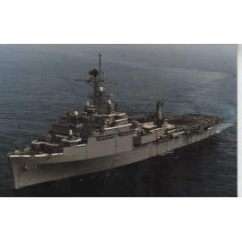 MPP USS CORONADO AGF 11 US Navy Ship Postcard P63503