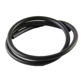 1 Piece Fuel Hose 1M Universal Fuel Breather Tube Rubber Reinforced Fuel 5mm ID x 8mm OD Black Rubber Tubing for Small Engines