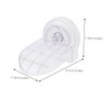 Baluue Wall Mount Foot Rest Stand Nonskid Shower Footrest with