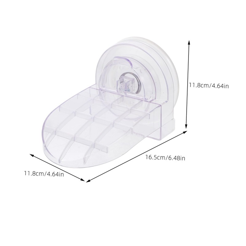 Baluue Wall Mount Foot Rest Stand Nonskid Shower Footrest with