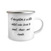 Joke Daughter Gifts, A daughter is a little artist who
