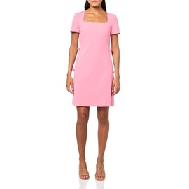 Karl Lagerfeld Paris Women's Dresses A LINE,Pink Sherbet,8