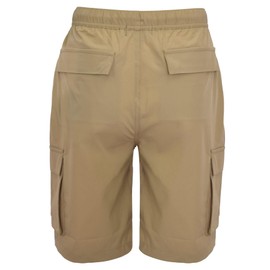 A2Z 4 Kids Boys Active PE Cargo Shorts Comfy Lightweight - Shorts S14 Khaki 13-14