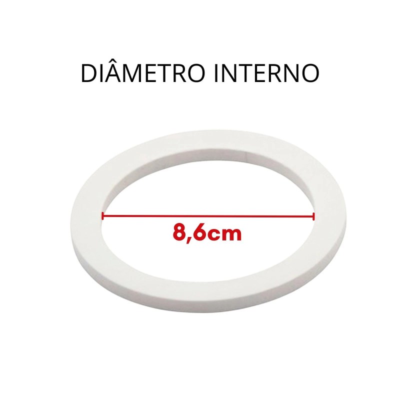 NA Bialetti 10 Cup Coffee Maker Spare Parts Silicone Gasket