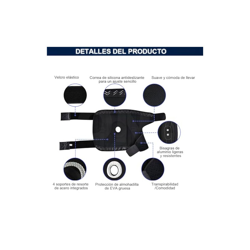 Lmkb Rodillera Ortopdica y Deportiva con Estabilizadores