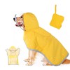 Dog Raincoat, Adjustable Dog Rain Jacket, Waterproof Rain Poncho Jacket