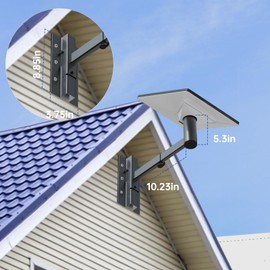 Adjustable Starlink Mini Mount, Starlink Mounting Kit Mini with Starlink Mount Adapter, Heavy Duty Starlink Wall Mount, Starlink Pole Mount, Starlink Roof Mount for Starlink Internet Kit Satellite