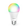 Hama E27 Matte 9W RGBW Smart WiFi LED Lamp for