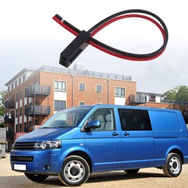 YINETTECH 2 x 2 Pin High Level Brake Light Connector High Level Stop Lamp Connector for Car Brake Light Connector Plug Wiring Harness Compatible with VW Transporter T5 T6