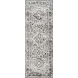 Artistic Weavers Desta Vintage Oriental Runner Area Rug,2'7" x 7'3",Charcoal