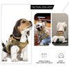Arnés táctico para perro, K9, ajustable, resistente al agua, militar,