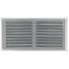 Amig - Rectangular Aluminium Ventilation Grille with Mosquito Net |