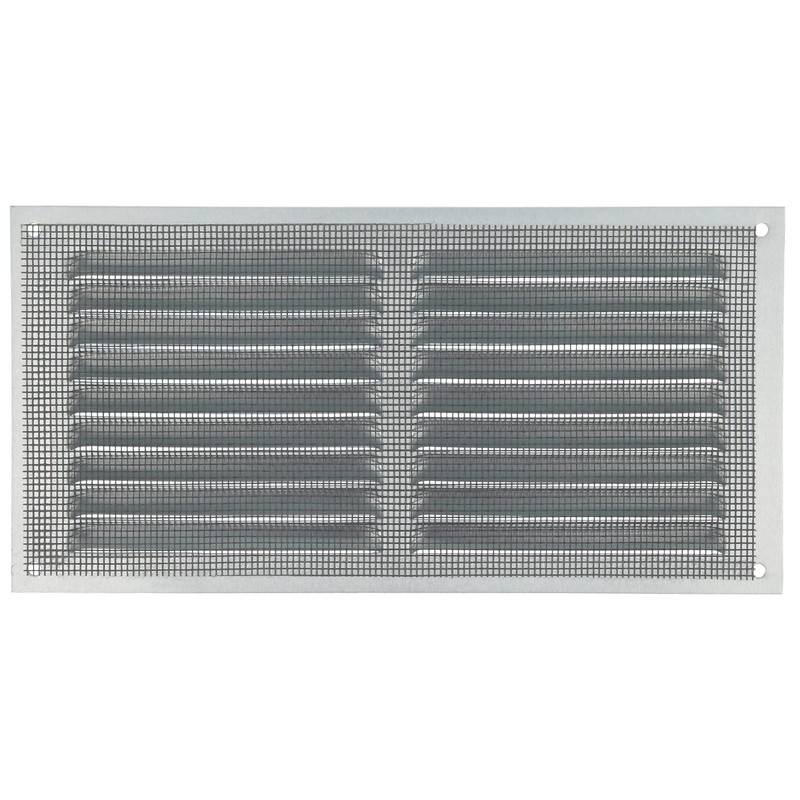 Amig - Rectangular Aluminium Ventilation Grille with Mosquito Net |