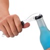 Orblue 4-in-1 Camping Utensils, 2-Pack, Portable Stainless Steel Spoon, Fork,