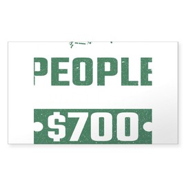 CafePress Mountain Bike Pays 700 for 20 Grams Mount Sticker Rectangle Bumper Sticker Car Decal
