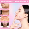 2PCS Mentonera Postquirúrgica Papada | Face Lift Tape Invisible |