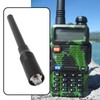 VGOL 1x Teleskop-Dualband-Verstärkungsantenne NA-773 SMA-Buchse Kompatibel mit Baofeng UV-5R UV-B5