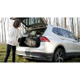 WESTTUNE NEW-Thick Memory Foam Camping Mattress Sleeping PadPortable Floor Mat Roll Up - Single