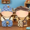 Doll Clothes for 17cm Dolls, 6 Set Doll Replacement Clothes