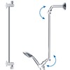 Brass 16 Inch Shower Head Extension Arm with Lock Joints,