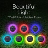 Brightology Colorize Solar Lights Color Change Ring Lights In-Ground 6