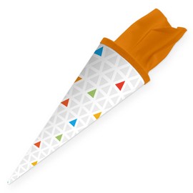 itenga Sibling School Bag 35 cm Gift Packaging School Bag Children Adults Party, triangles