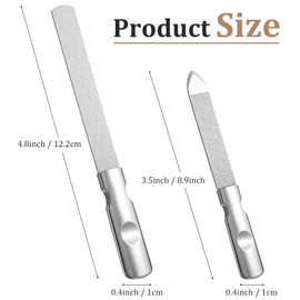 Stainless Steel Nail Files for Thick Thin Nails