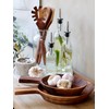 Laon Kitchen Utensils Set of 3 Acacia Wood Spatula Serving