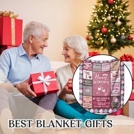 Retirement Gifts for Women, Happy Retirement Blanket - Best Retirement Gifts, Retirement Gifts for Nurse Coworker Boss Teacher Friends, Retirement Gifts for Women Friends, 60" x 50"