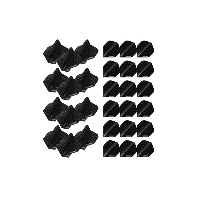 WINMAU Prism Delta Black V Design Standard Extra Thick Dart