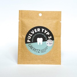 SCHETTLERs Powder Type 3 | Natural Dental Care | 25 g Refill Bag Made of Kraft Paper