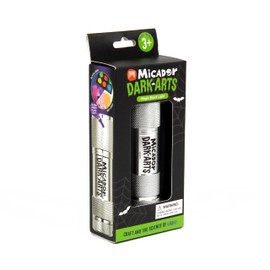 Micador Dark Arts, Magic Black Light - UV + Blacklight Portable Light for highlighting neon Colors + Charging Glow-in-The-Dark Effects - Ages 3+