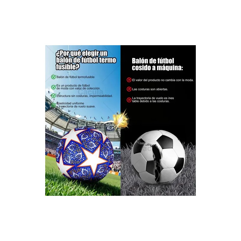 Pu Balón De Fútbol Soccer Para Entrenamiento Número 5