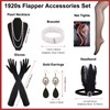 PLULON 1920s Fringe Flapper Dress with Sequins, Beads and ‘20s