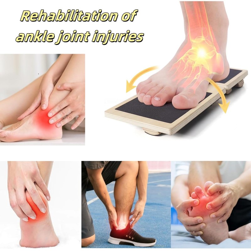 Ankle Balancing Board, Ankle Strengthener Set Single Foot Balancing Board