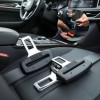 2 Piezas Hebilla De Seguridad Del Coche Auto Universal Negro