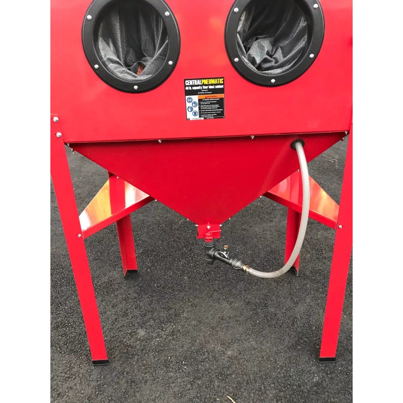 Wadecompany BLAST CABINET METERING VALVE HARBOR FREIGHT SANDBLASTING METERING MEDIA