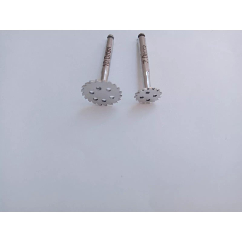 NOMI BROTHERS 2pcs Set of Dental Saw Disk Cutting tool