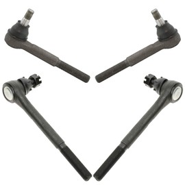 Steering Tie Rod End Kit - Front - 4 Piece Set - Mechanics Choice for 1971-1974 GMC C25/C2500 Suburban