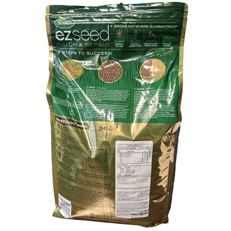 Scotts EZ Seed Patch & Repair Tall Fescue Lawns -