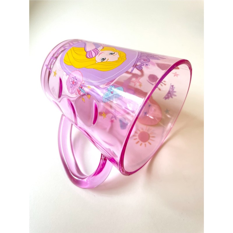 Everyday Delights Princess Rapunzel Pink Durable ABS Plastic Cup, 250ml