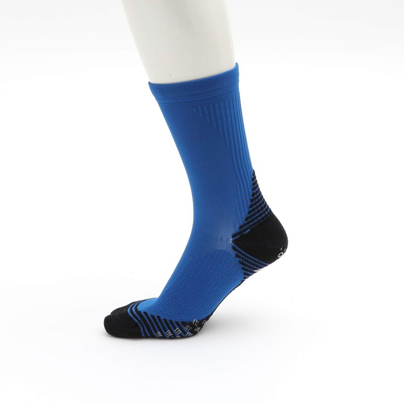 Tabio Foosal Soccer Sole Pad Crew Made in Japan, Black