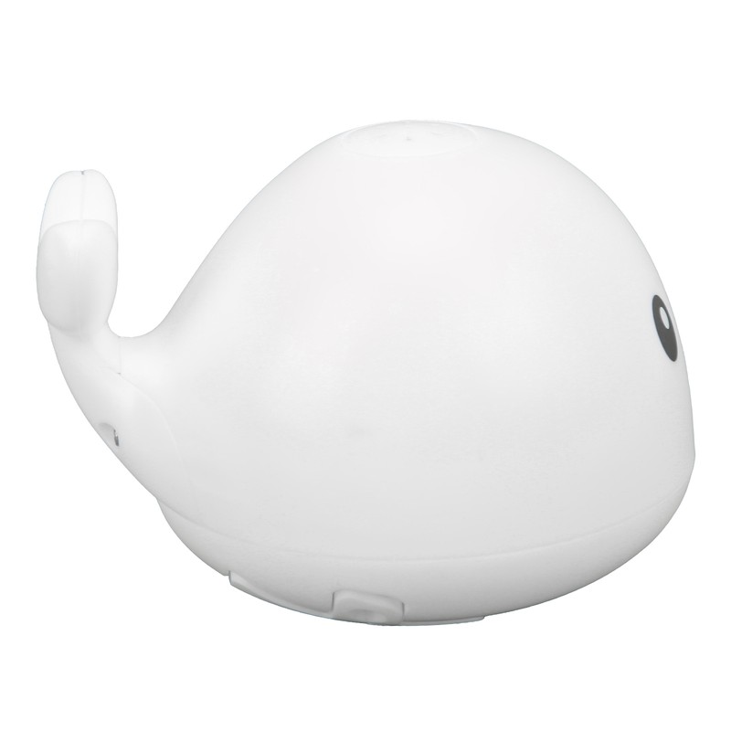 Whale Water Spray Toy White Induction Switch Floating Spraying Flashing