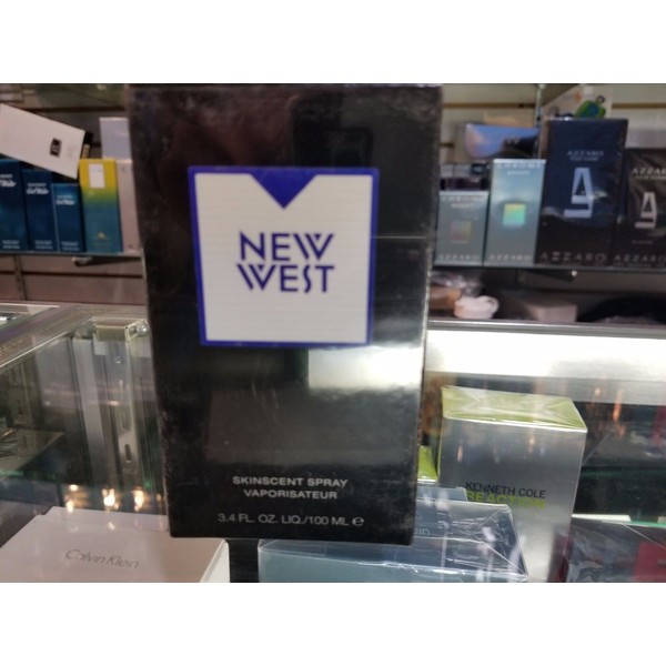 NEW WEST by Aramis 3.4 oz 100 ml Skinscent Spray for Men * NEW IN SEALED BOX *