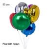 50pcs/lot Round Shape Foil Mylar Helium Balloon 18" Balloon Birthday